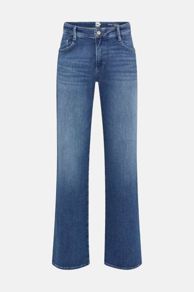 Jean large en denim bleu moyen de BRAX.
