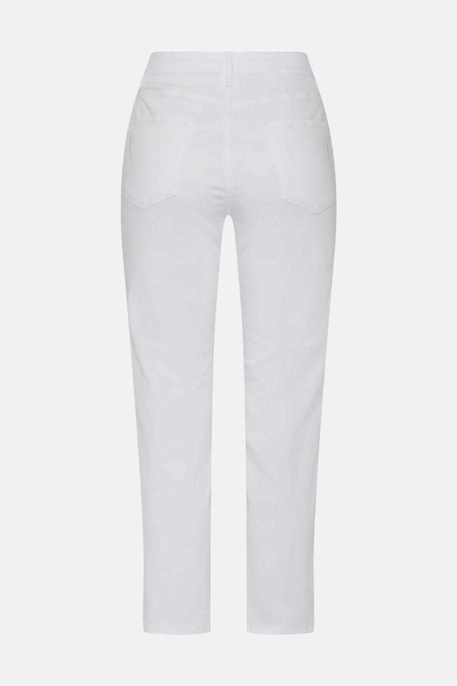 Jean slim en denim blanc de Brax, avec poches arrière et coupe droite.