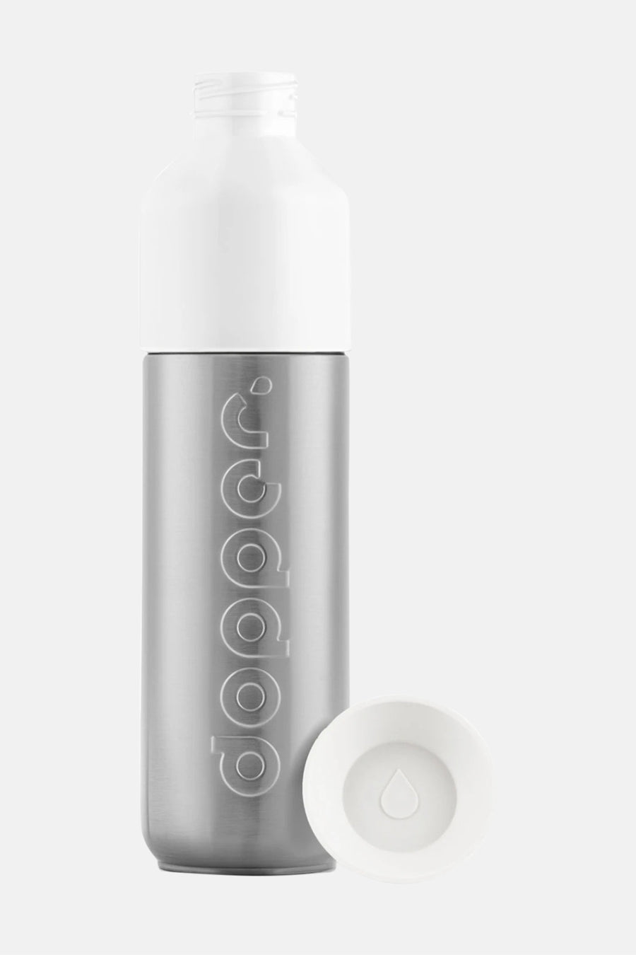 Drinkfles - zilver