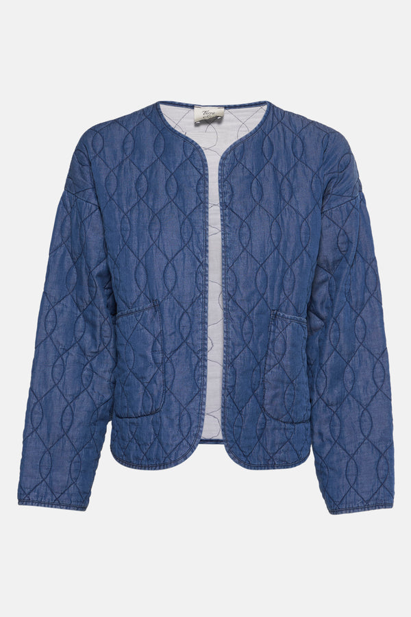 Veste denim MID BLUE DENIM - Terra di Siena