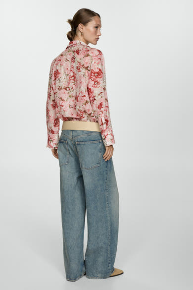 Hemd met lange mouwen - roze