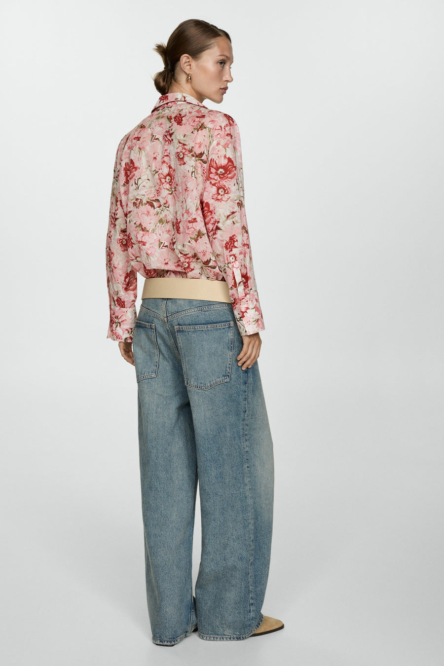 Hemd met lange mouwen - roze