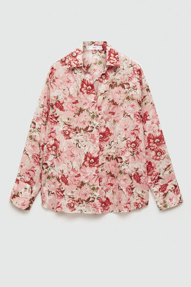 Hemd met lange mouwen - roze