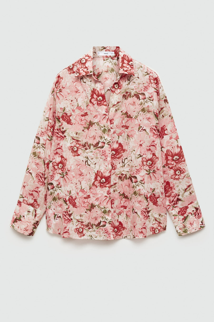 Hemd met lange mouwen - roze