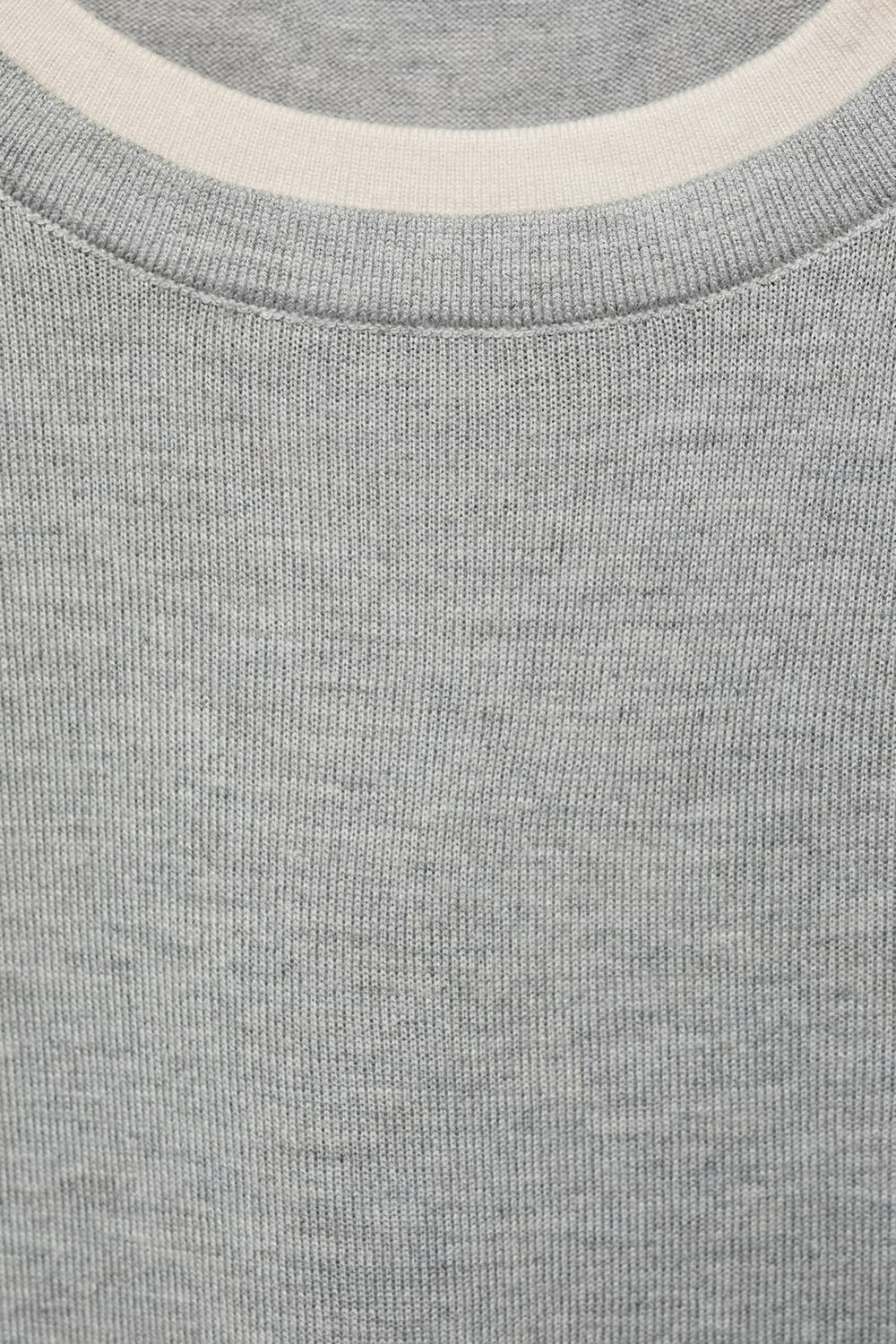 Trui met ronde hals Grijs - MANGO