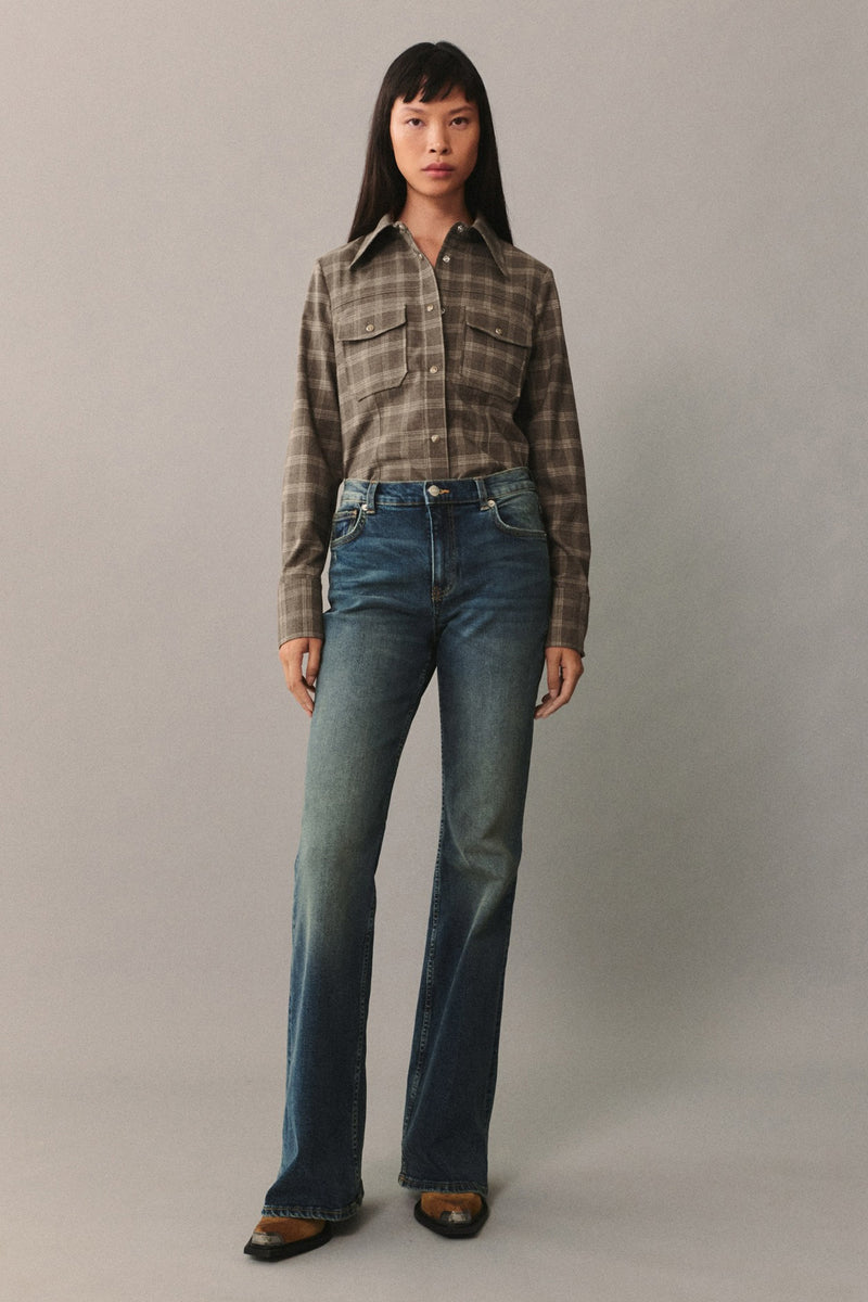 Jean bootcut Denim - MANGO