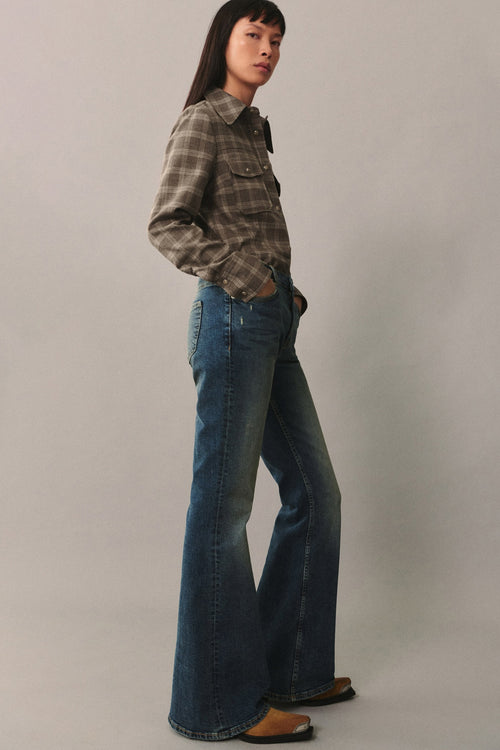 Jean bootcut Denim - MANGO