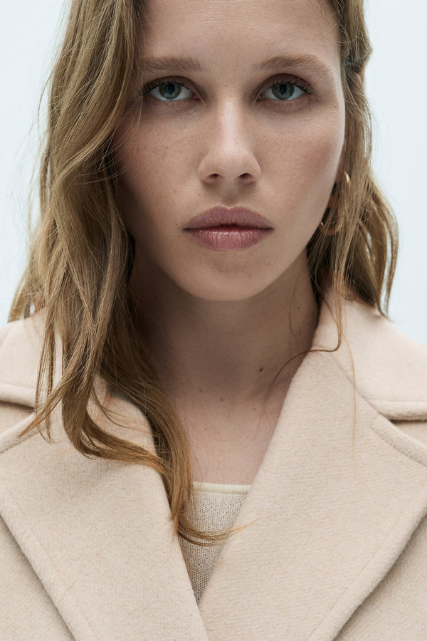 Veste longue Beige - MANGO