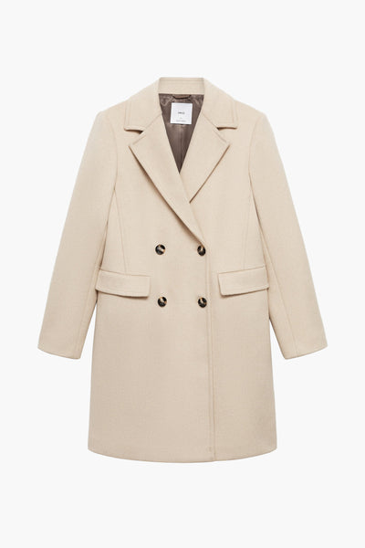 Veste longue Beige - MANGO