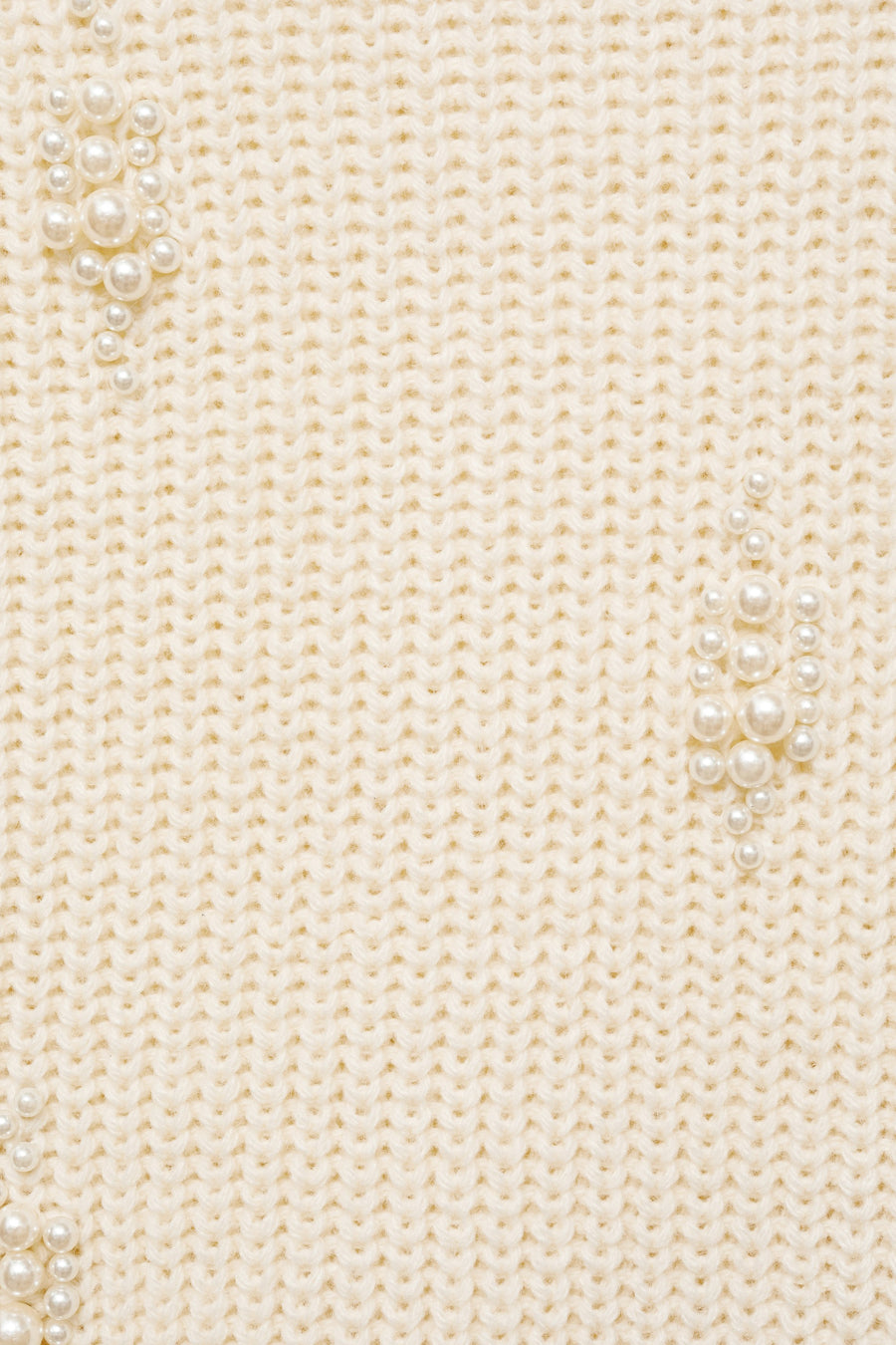 Pull col rond Blanc - MANGO