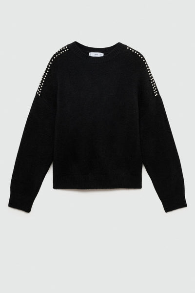 Pull col rond Multicolore - MANGO