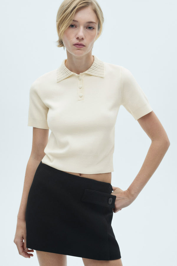 Polo Blanc - MANGO