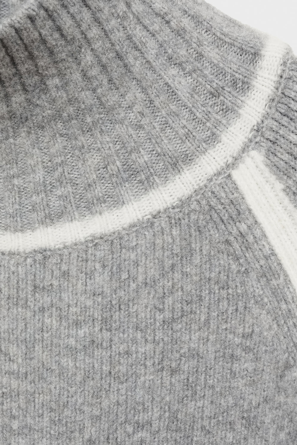Pull col montant Brun - MANGO