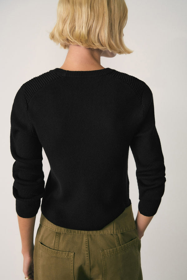Pull col rond Multicolore - MANGO