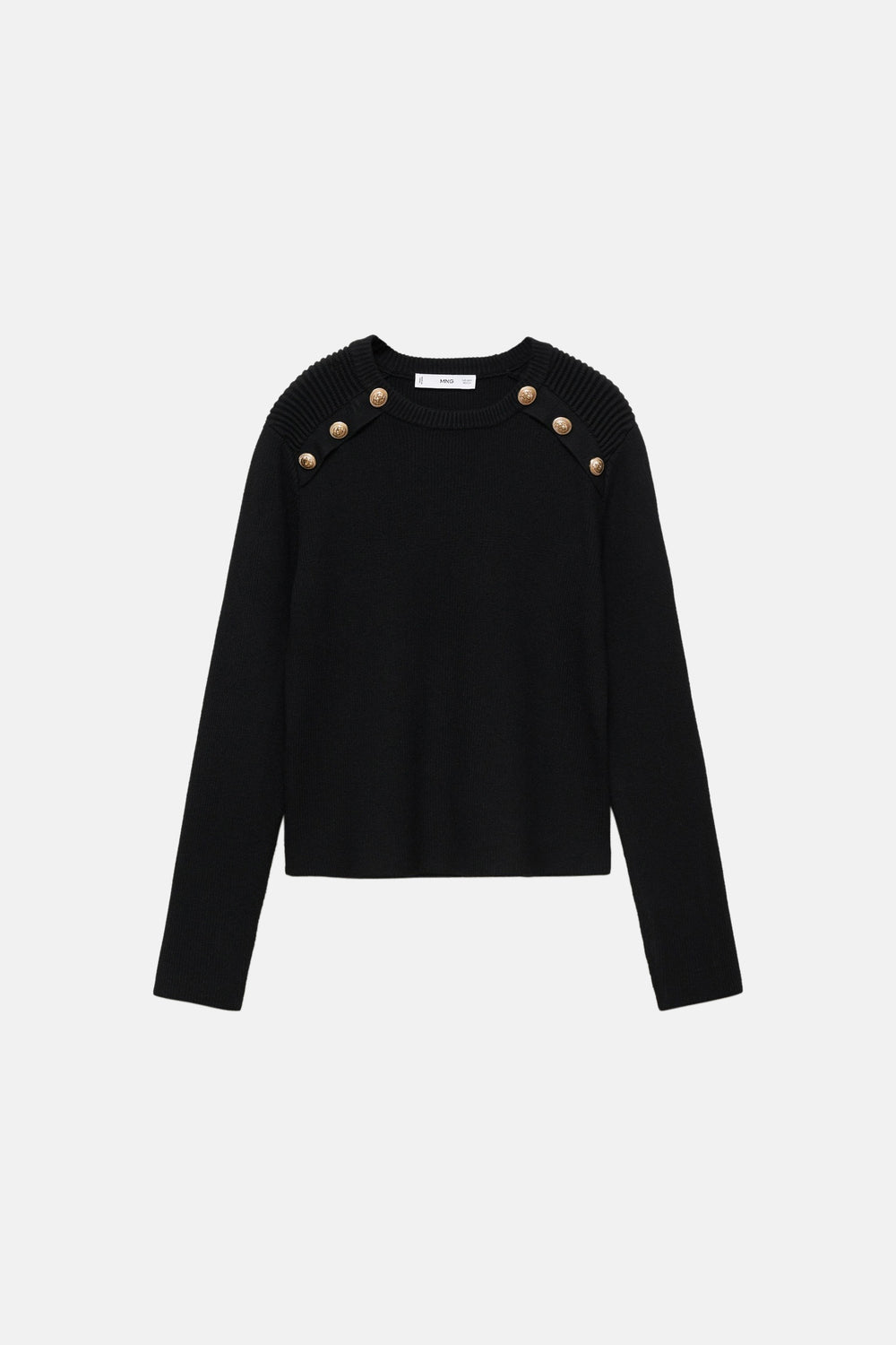 Pull col rond Multicolore - MANGO