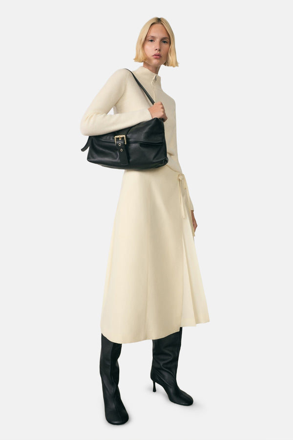Pull col montant Blanc - MANGO