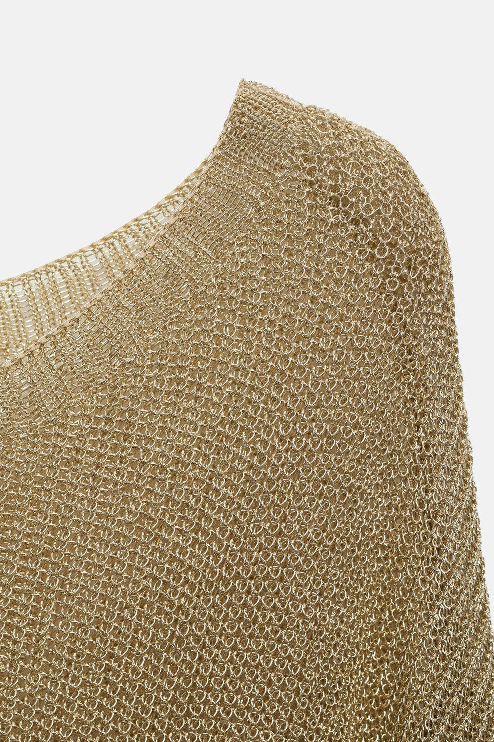 Trui met ronde hals Goud - MANGO