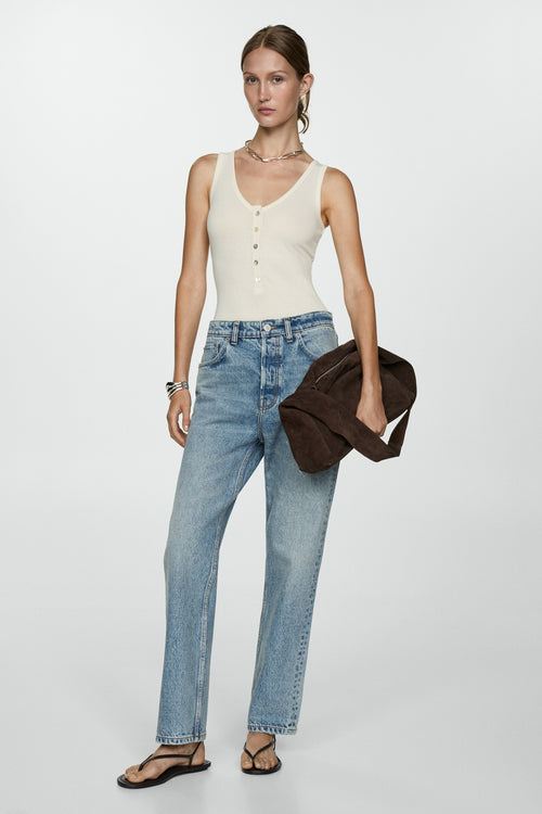 Jean skinny LIGHT BLUE DENIM - MANGO