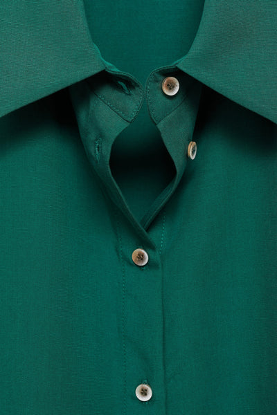 Chemisier (manches courtes) Vert - MANGO
