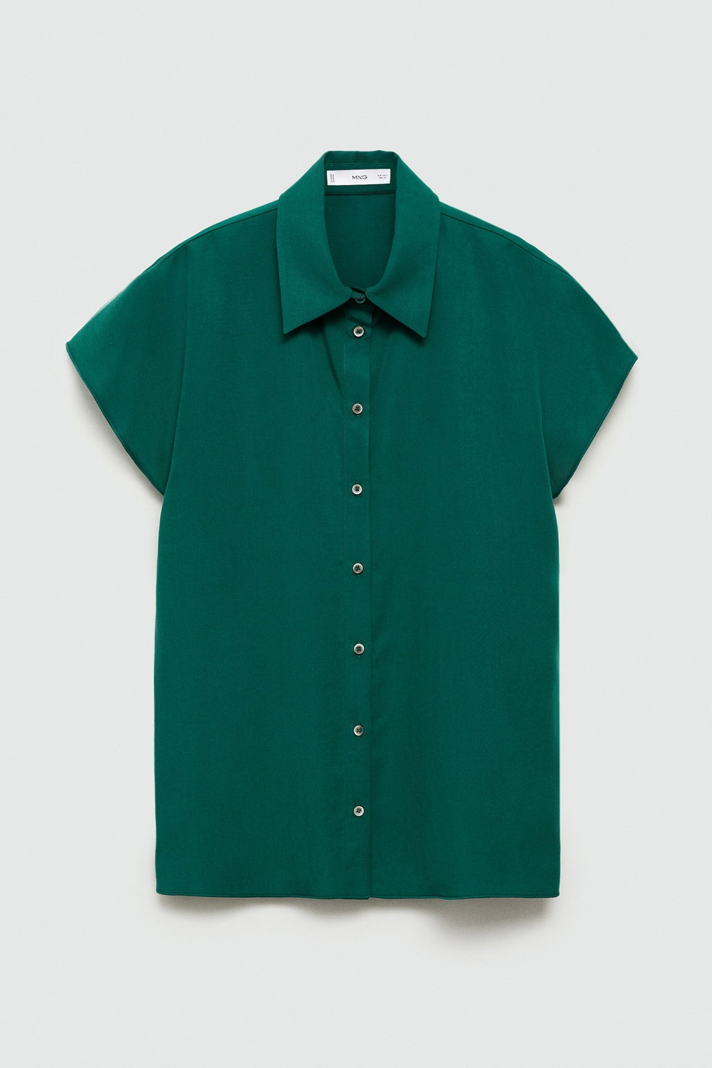 Chemisier (manches courtes) Vert - MANGO