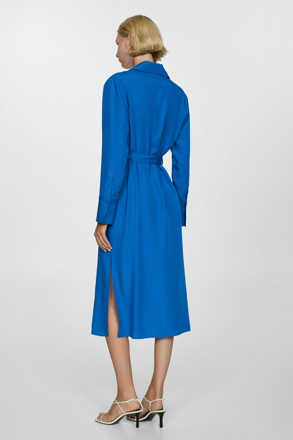 Robe  Bleu - MANGO