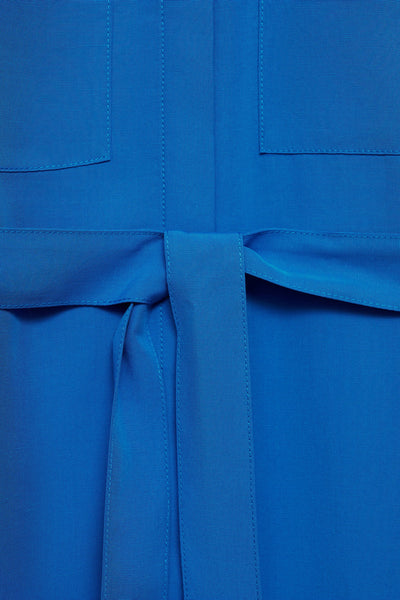 Kleedje Blauw - MANGO