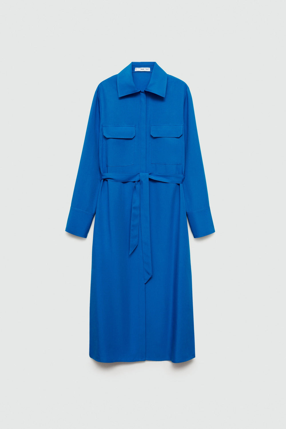 Kleedje Blauw - MANGO