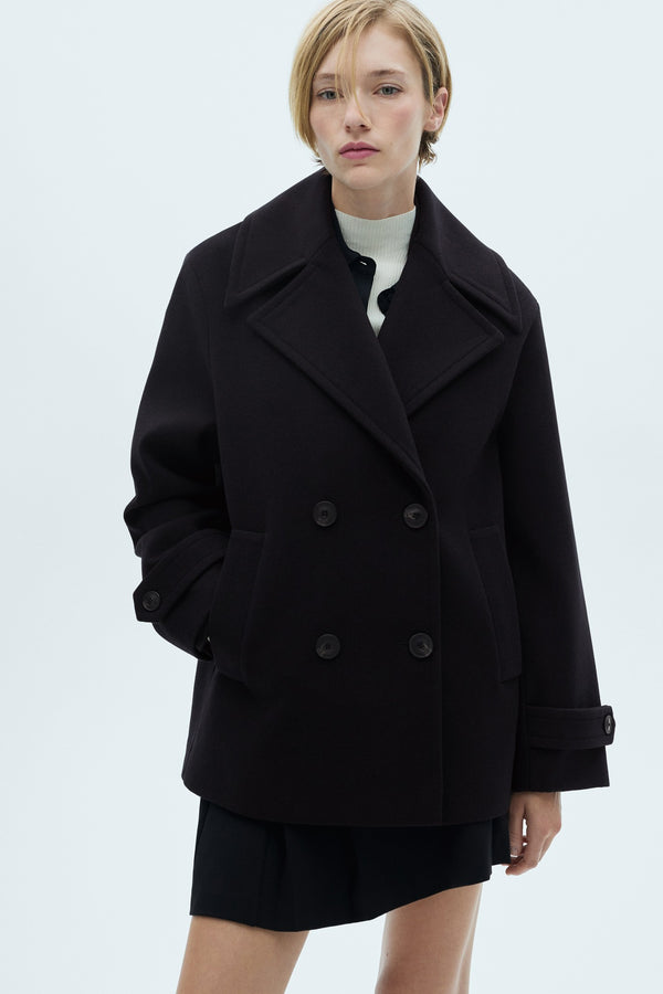Veste courte Bleu - MANGO