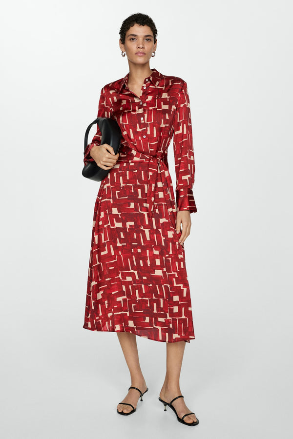 Robe  Rouge - MANGO