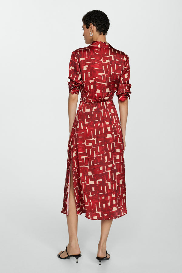 Robe  Rouge - MANGO