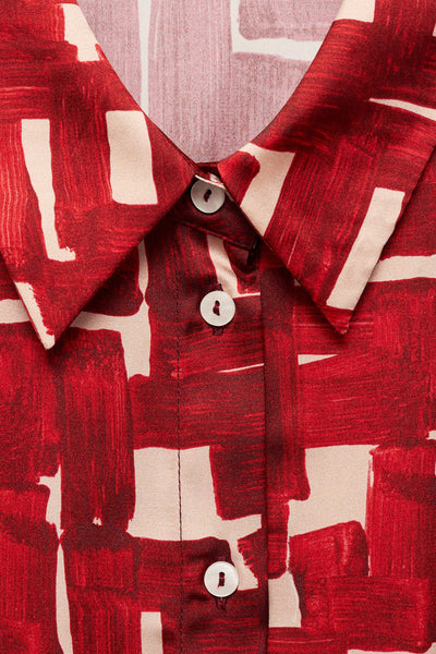 Robe  Rouge - MANGO