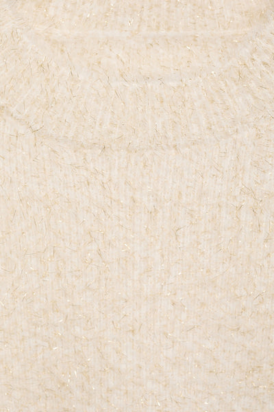 Pull col rond Blanc - MANGO