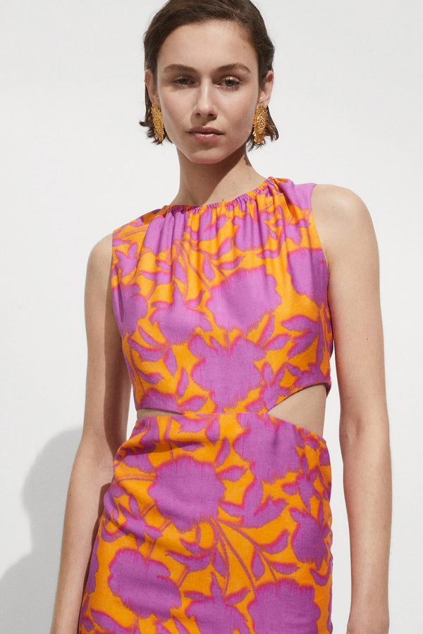 Robe  Orange - MANGO