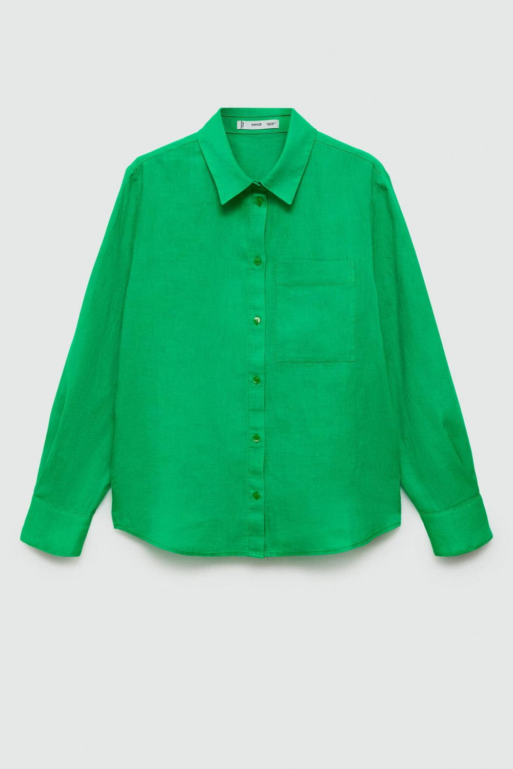 Chemisier (manches longues) Vert - MANGO