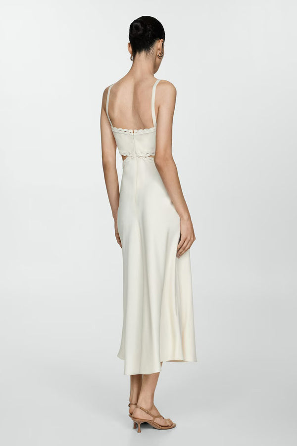 Robe  Beige - MANGO