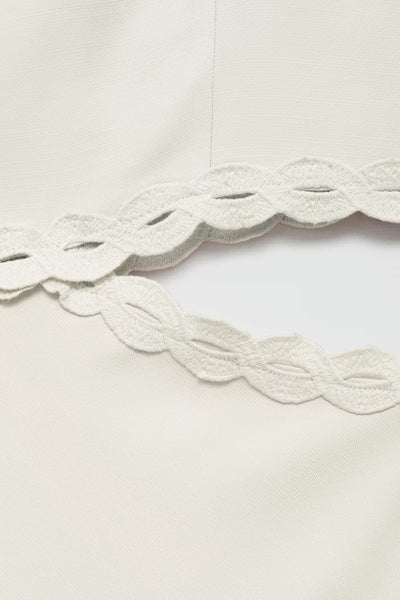 Robe  Beige - MANGO