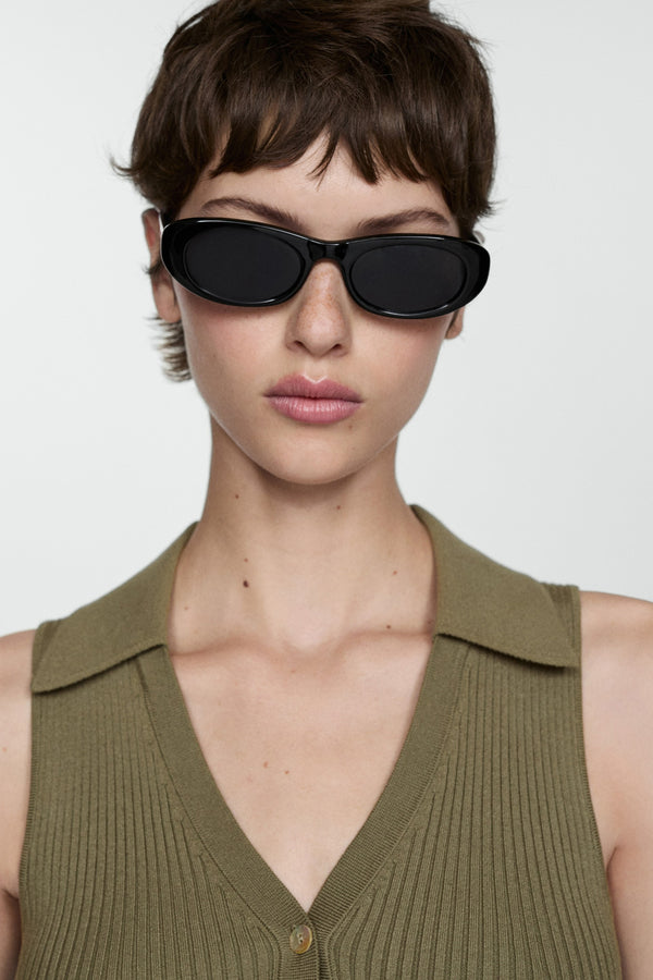 Top (sans manches) Vert - MANGO
