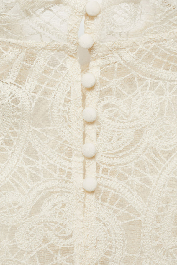Chemisier (manches longues) Beige - MANGO