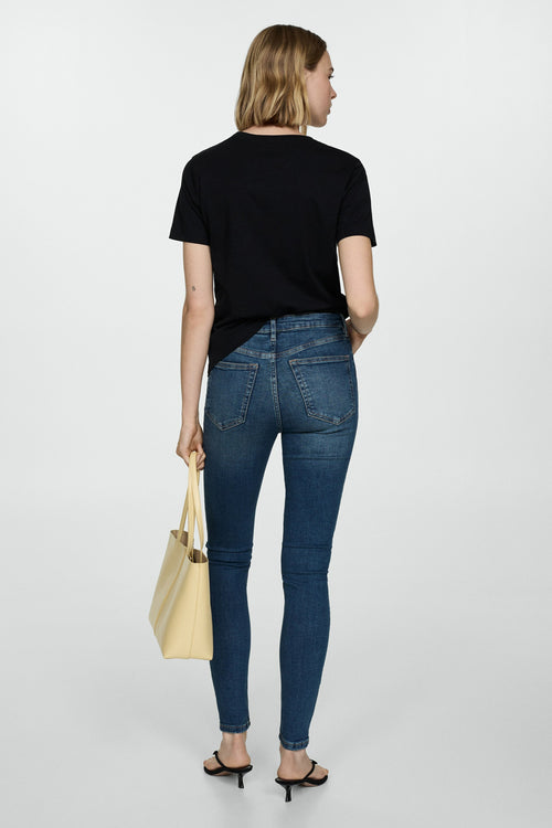 ABBY - mid blue denim