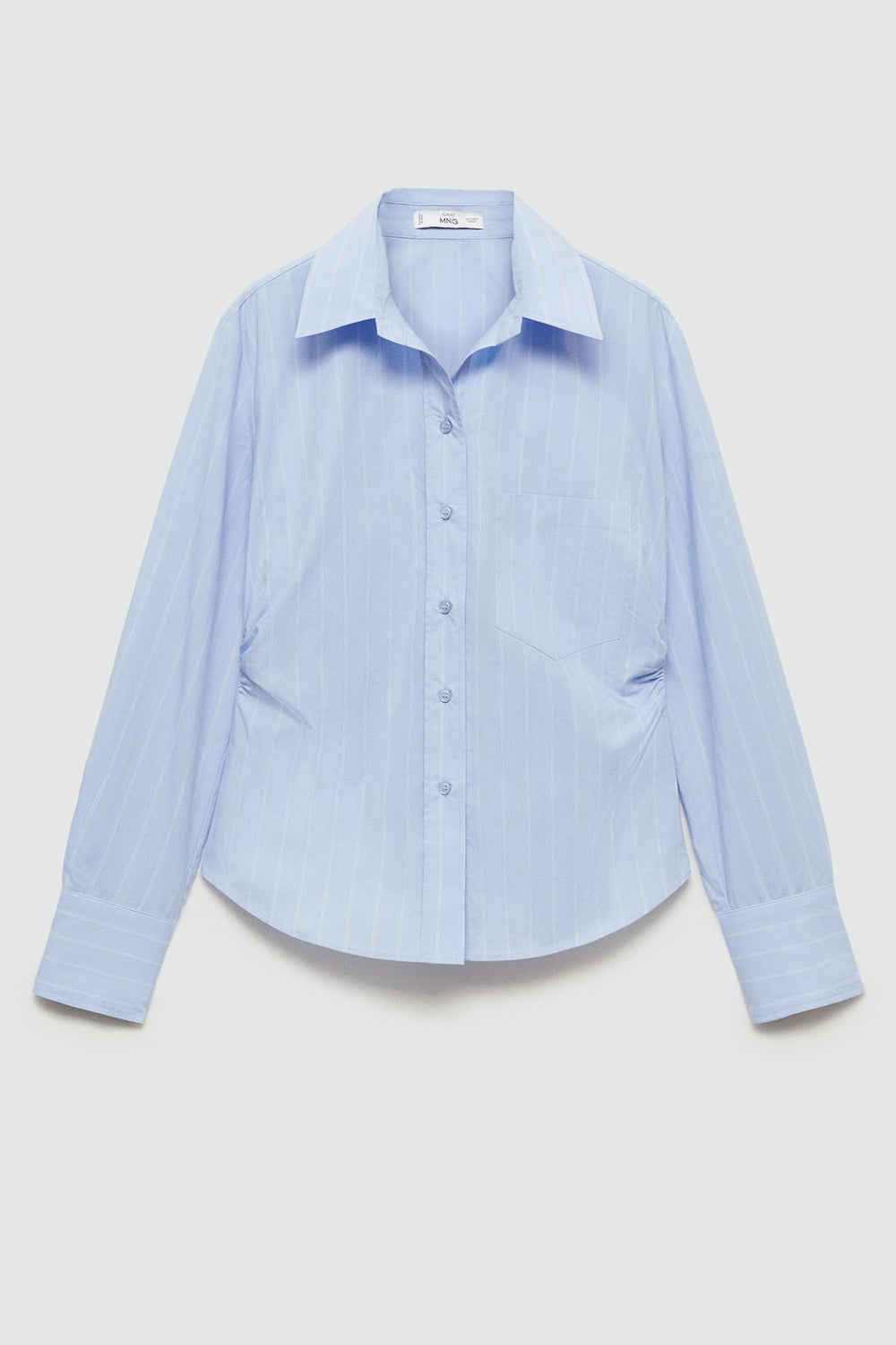 Chemisier (manches longues) Bleu - MANGO