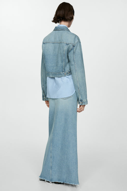 Jeansjas Denim - MANGO