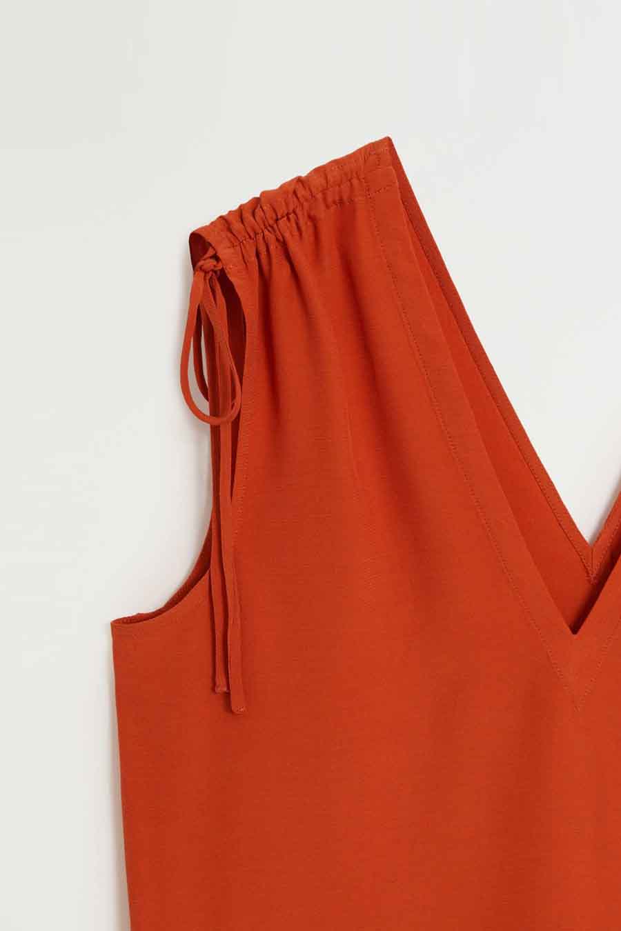 Blouse - orange