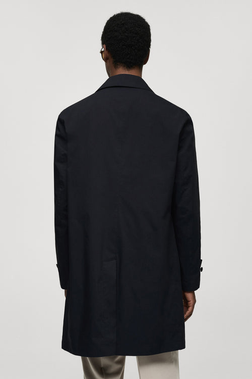 Veste longue Bleu - MANGO
