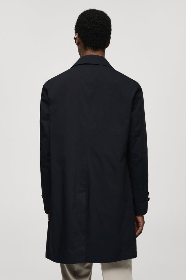 Veste longue Bleu - MANGO