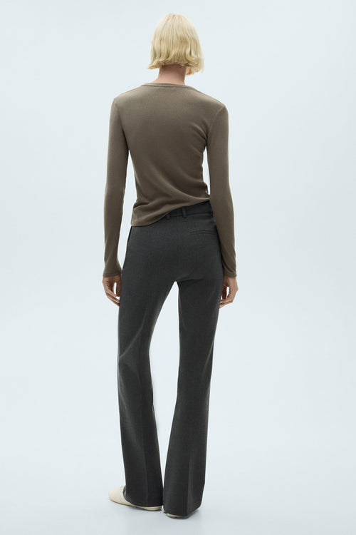 Top (lange mouwen) Bruin - MANGO
