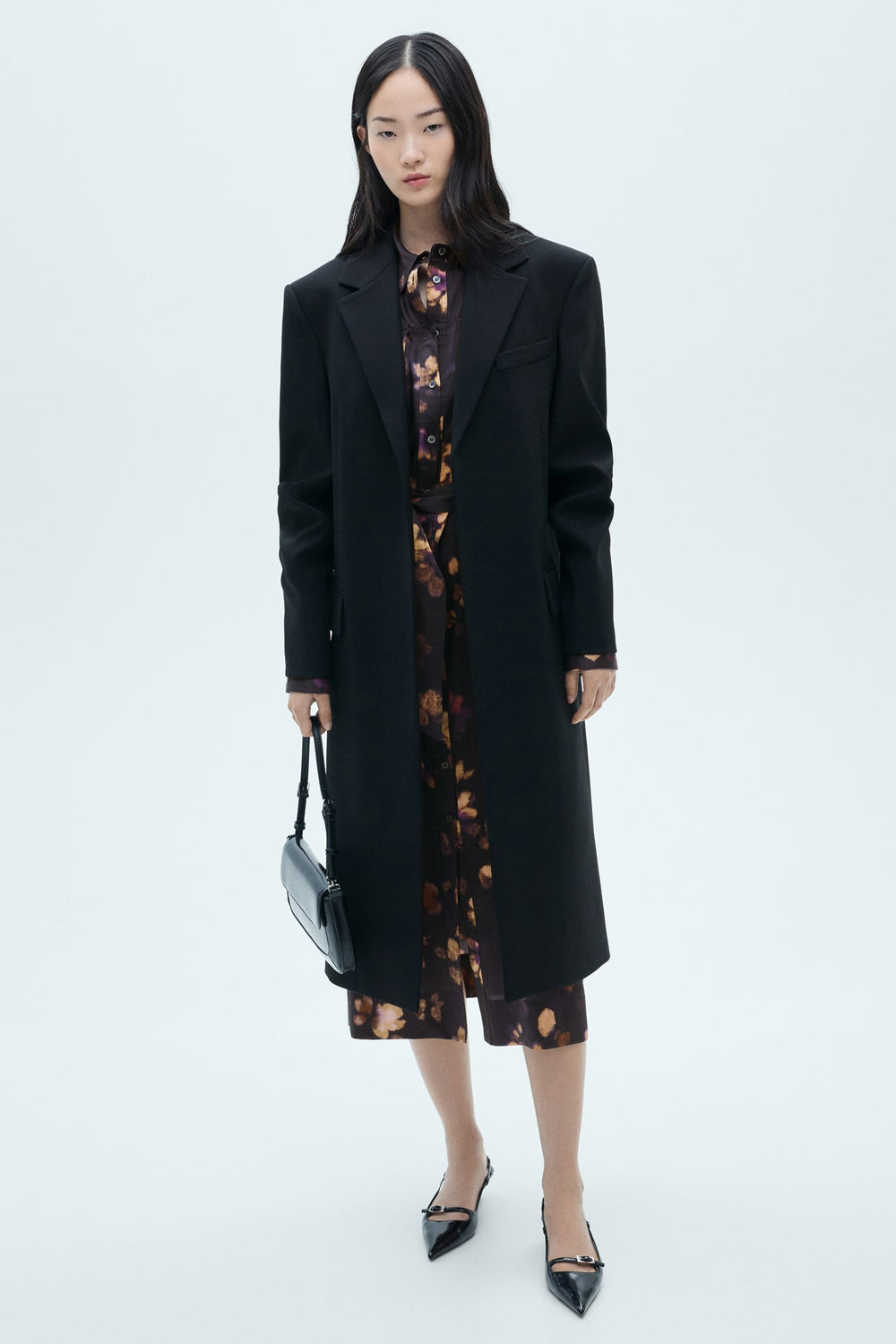 Robe  Mauve - MANGO