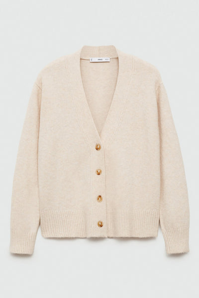 Cardigan Bruin - MANGO