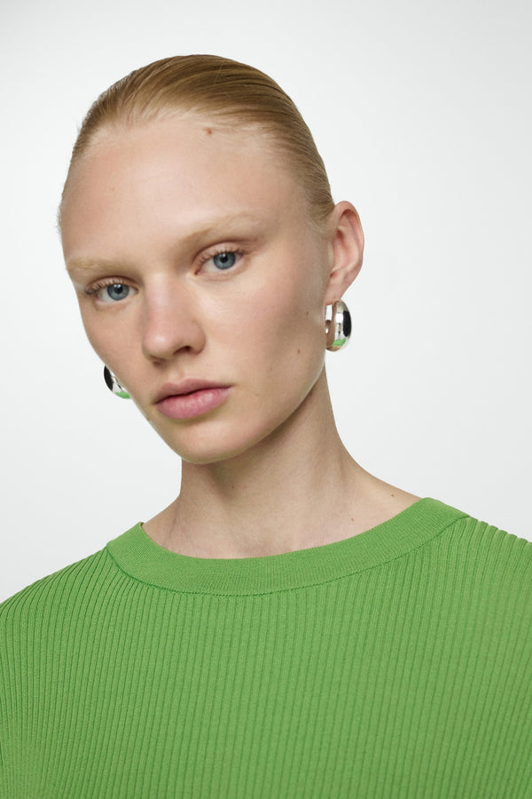 Pull col rond Vert - MANGO