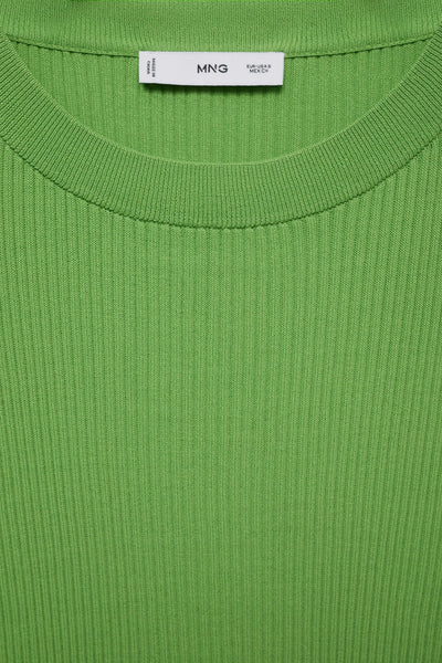 Trui met ronde hals Groen - MANGO
