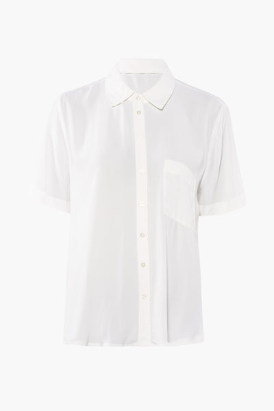 Chemisier (manches courtes) Blanc - MANGO